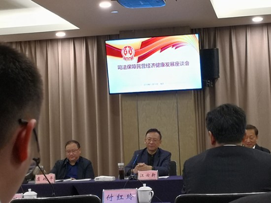 全國(guó)人大代表、方大集團(tuán)董事長(zhǎng)熊建明參加司法保障民營(yíng)經(jīng)濟(jì)健康發(fā)展座談會(huì)